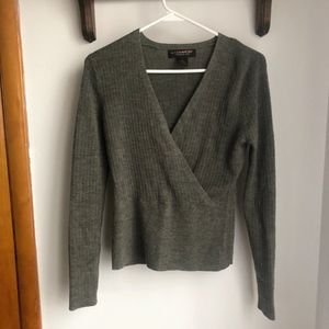 A. Giannetti knit green sweater